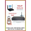 J-TECH 4 KANAL H.265+ 5MP DESTEKLİ XMEYE AHD+TVI+CVI+ IP+ANALOG WiFii (HIBRIT) KAYIT CİHAZI 04JDVR