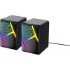 Xaser XS-SK763 USB RGB Işıklı Multimedia 3W*2 Siyah Gaming Oyuncu Speaker Hoparlör