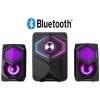 Rampage RMS-175BT 2+1 5W*2 Bluetooth+USB-TF-FM Rainbow Aydınlatmalı Gaming Speaker Hoparlör