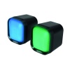Snopy SN-87U 2.0 RGB Işıklı 2Wx2CH Siyah USB Gaming Speaker Mini Hoparlör