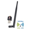 Platoon PL-9339 1200Mbps Antenli 5Dbi Usb WiFi Kablosuz Alıcı Adaptör WLAN