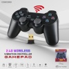 Concord 6IN1 2.4G WiFii Kablosuz Android TV / PC Uyumlu Titreşimli USB Joystick Oyun Kolu Gamepad