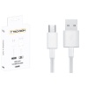 Techson C08-M 3A Amper Micro USB Hızlı Şarj ve Data Kablo 1MT