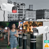 J-TECH 9040 5MP SONY LENS DAHİLİ Sesli Gece Renkli Warm Light 1080P AHD Güvenlik Kamera