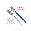 RJ45 PL-6157 Cat6 Yeni Nesil Delikli Jack Konnektör 100 Adet