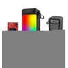 Concord ZQS-1206 BT USB SD Bluetooth RGB Işıklı Taşınabilir Hoparlör
