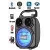 Platoon PL-4512 BT/USB SD 3 inç Bluetooth Rgb Işıklı Taşınabilir Hoparlör