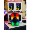 Platoon PL-4466 RGB Hafıza Kartı SD ve USB Girişli Bluetooth Taşınabilir Speaker Hoparlör