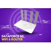 DataForce 4G 5G Sim Kartlı 4 Anten 1 PORT RJ45 Taşınabilir Router Wifi 6 Modem Cpf906