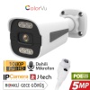 J-TECH JT-8090 5MP SESLİ IP Bullet PoE 3.6MM Network Kamera Gece-Gündüz Renkli Görüntü