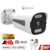 J-TECH 3060 5MP SONY LENS Gece Gündüz Renkli Warm Light 1080P AHD Güvenlik Kamera