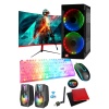 J-TECH Trustier i5 2400 3.40Ghz 16GB RAM 256GB SSD 24 inç FHD Monitör  Wi-Fi Masaüstü Bilgisayar