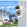 O-KAM PRO APP WSP-345 4MP Çift Kamera PTZ Kablosuz Wifi IP Sesli Kamera
