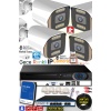 4 Kameralı IP Set 500GB 9060 5MP Mikrofonlu HD Gece Renkli Güvenlik Kamerası Sistemi -Cepten izle