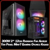 J-TECH Relative i5-2300 3.10GHz 16GB RAM 2TB SSD 4GB DDR5 R7 EKRAN KARTI 24 Curved Oyuncu Bilgisayarı