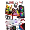 J-TECH Dream i5-2300 3.10GHz 16GB RAM 256GB SSD 4GB DDR5 R7 EKRAN KARTI 24 Curved Oyuncu Bilgisayarı