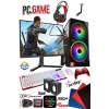 J-TECH Fury i5-2300 3.10GHz 16GB RAM 256GB SSD 4GB DDR5 R7 EKRAN KARTI 19 FHD Oyuncu Bilgisayarı