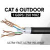 ESU Outdoor 300 Metre 4x2x23 AWG 0,58MM CAT6 FTP Dış Ortam Network İnternet Kablosu