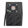 S-link MIGHT U200 2000VA 12V9Ah*2 1200W Siyah Line-Interactive Kesintisiz UPS Güç Kaynağı