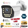 J-TECH JT-9090 5MP SESLİ IP Bullet 15 LED PoE 3.6MM Network Kamera Gece-Gündüz Renkli Görüntü
