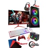 J-TECH G12712 i5-10400F 16GB 512GB SSD R7 4GB Ekran Kartı 24 CurveD Oyuncu Masaüstü Bilgisayar