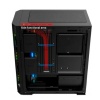 GamX 4X RGB Fan Temperli CAM Gaming Oyuncu Kasası Powersiz