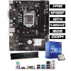 B12749 i5-10400F 16GB DDR4 RAM H410 CPU Fan Bundle Anakart Komple SET