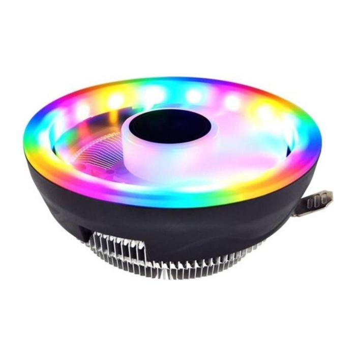 Snowman M105 Rainbow Ledli Universal Cpu Fan Amd /intel