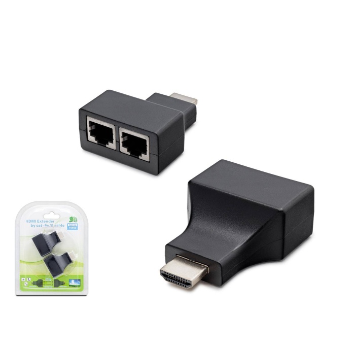 Hadron HN4460B 4K HDMI To Cat5-Cat6 Extender 30 Metre Uzatıcı
