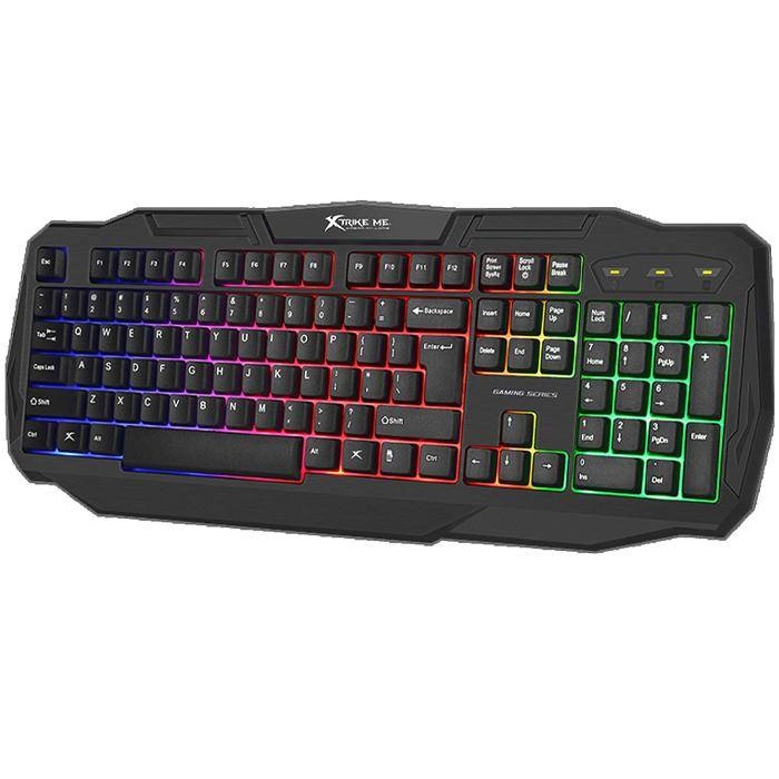 Xtrike Me KB-302 Gaming Klavye Rainbow/USB/RGB Işıklı Q Klavye Türkçe