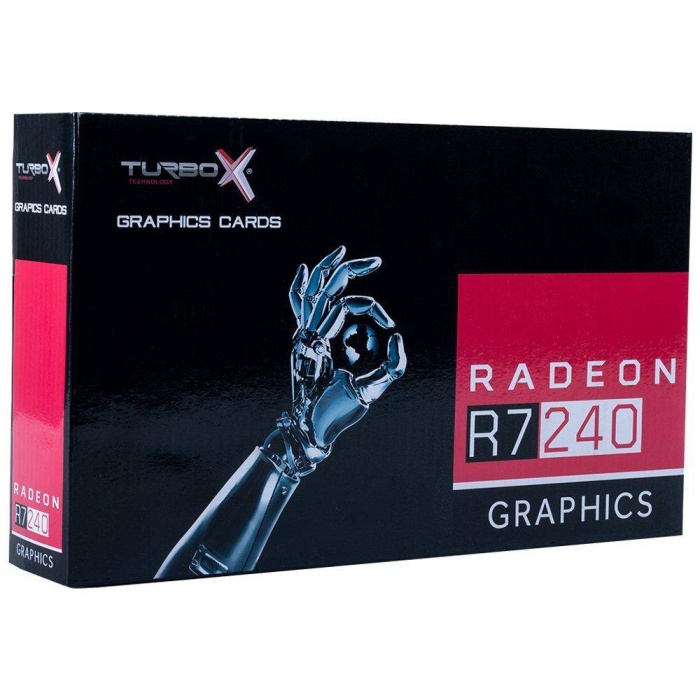 Turbox AMD Radeon R7 240 4GB 128Bit GDDR3 HDMI DVI DX12 Ekran Kartı