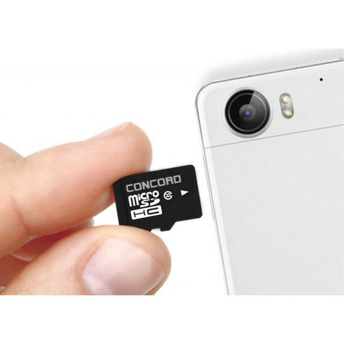 16 Gb Micro SD Adaptör Dahil Hafıza Kartı Concord C-M16