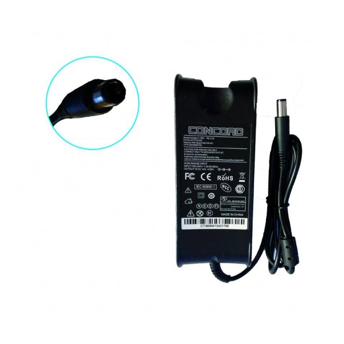 Concord C-1503 DELL/HP Dizüstü Laptop Adaptör 19.5V 4.62A 7.4*5.0mm İĞNE UÇLU