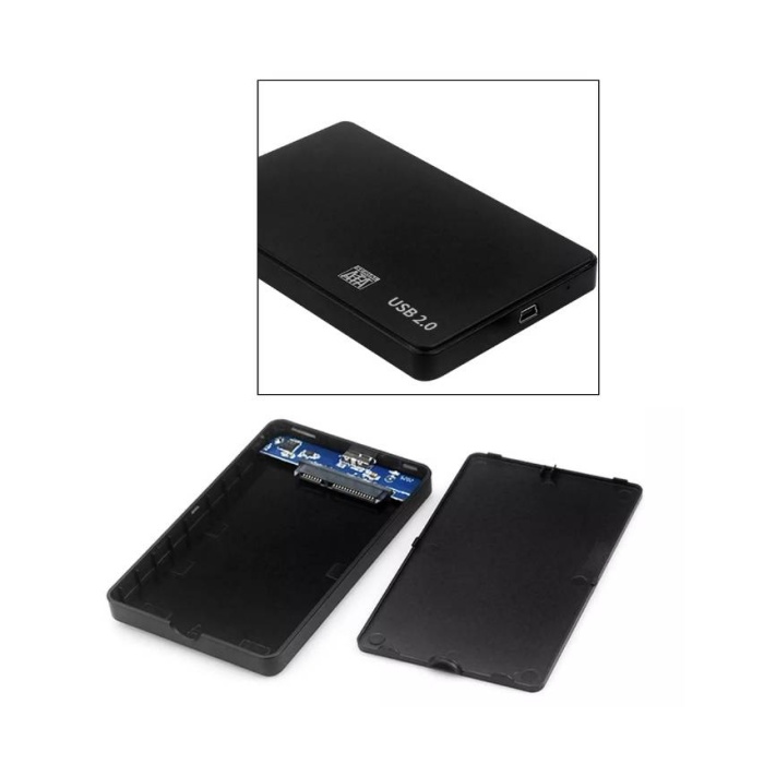 J-Tech Supported 2.5 inch Usb 2.0 Sata SSD/HDD Harddisk Kutusu
