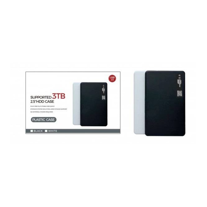 J-Tech Supported 2.5 inch Usb 2.0 Sata SSD/HDD Harddisk Kutusu