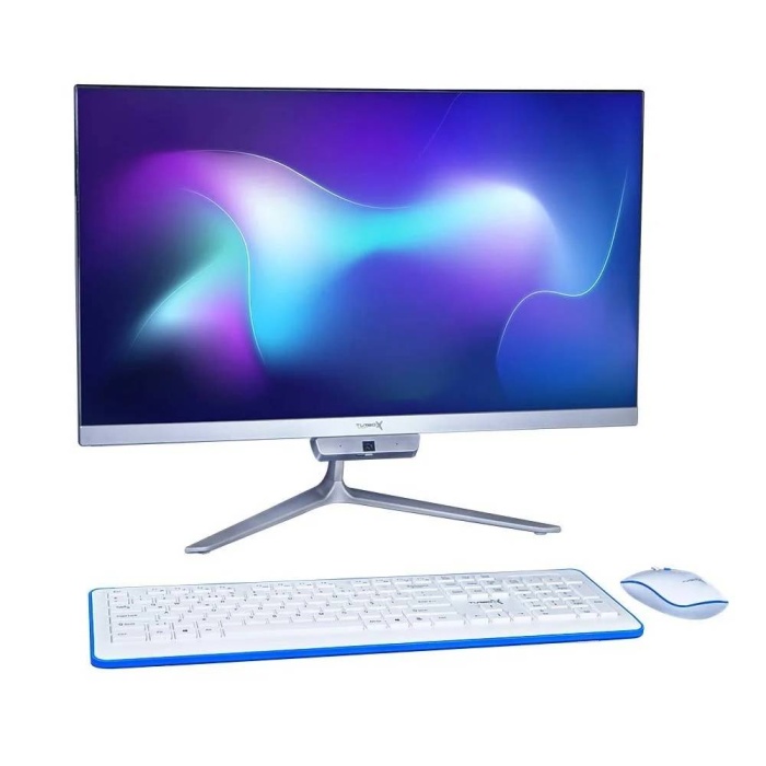Turbox i3 4000M 8GB RAM 128GB SSD WiFi Klavye Mouse 21.5 iPS FHD Webcam All in One PC A64