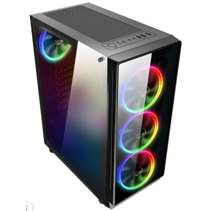 J-TECH GX57 i5 6400 16GB RAM 256GB SSD 8GB RX580 E.Kartı Wi-Fi Oyuncu Bilgisayarı