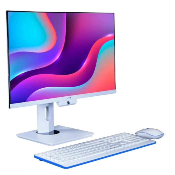 Turbox i3 2100 8GB RAM 128GB SSD WiFi Klavye Mouse 23.6 Pivot Webcam All In One Bilgisayar A77