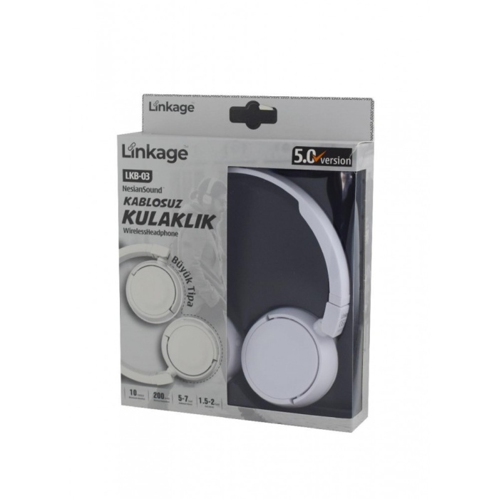 Linkage LKB-03 Kablosuz Bluetooth Kulaküstü Kulaklık