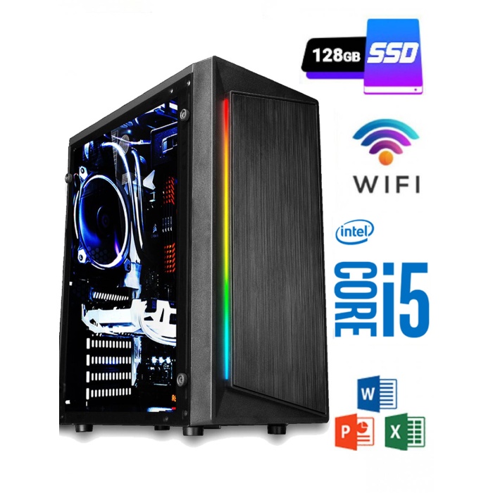 J-TECH R219 i5 3470 8GB RAM 128GB SSD Wi-Fi Masaüstü Bilgisayar