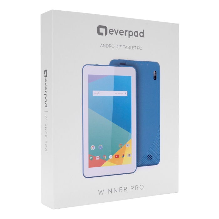Everest WİNNER PRO Wifi BT 2 Kamera 7 inç LCD Ekran A100 Quard Core 2GB+16GB And.10 OS Tablet PC -Mavi