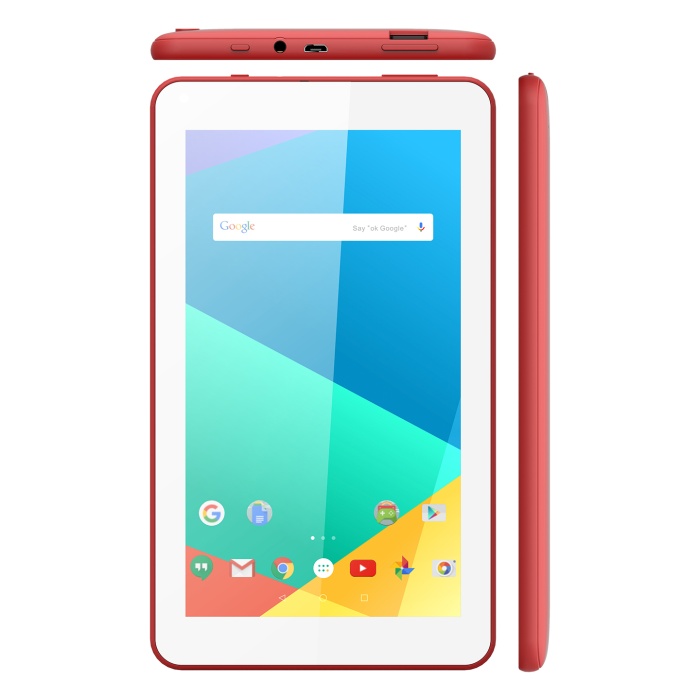 Everest WİNNER PRO Wifi+BT 2*Kamera 7 LCD Ekran A100 Quard Core 2GB+16GB And.10 OS Tablet PC -Kırmızı