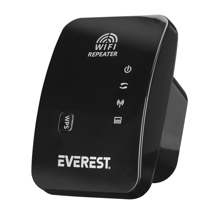 Everest EWR-N300 2.4GHz 300Mbps 1xWAN/LAN Port Dahili Antenli Repeater+AP Kablosuz Menzil Genişletici