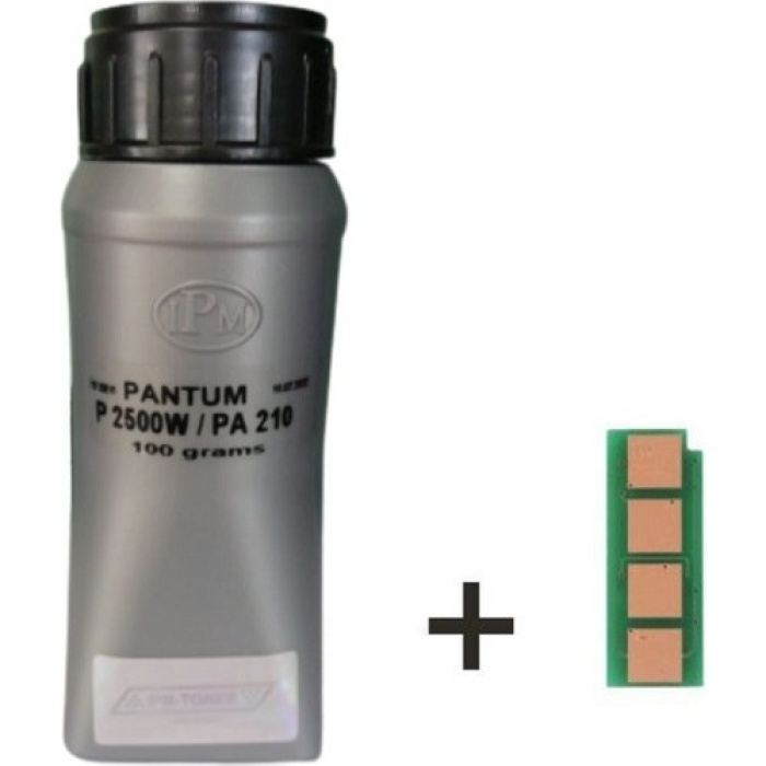 Pantum PA-200B - PA-210 | P2200/2500/6550/6600NW Muadil Toner Dolum Kiti+Chip