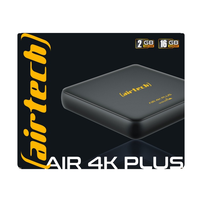 Airtech 4K PLUS 2GB/16GB Mediabox 4K Ultra HD Android 9 TV Box MyBox Netflix Youtube
