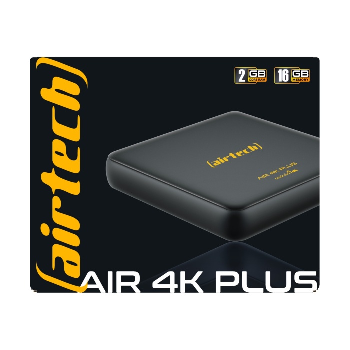 Airtech 4K PLUS 2GB/16GB Mediabox 4K Ultra HD Android 9 TV Box MyBox Netflix Youtube