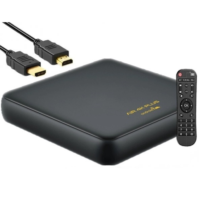 Airtech 4K PLUS 2GB/16GB Mediabox 4K Ultra HD Android 9 TV Box MyBox Netflix Youtube