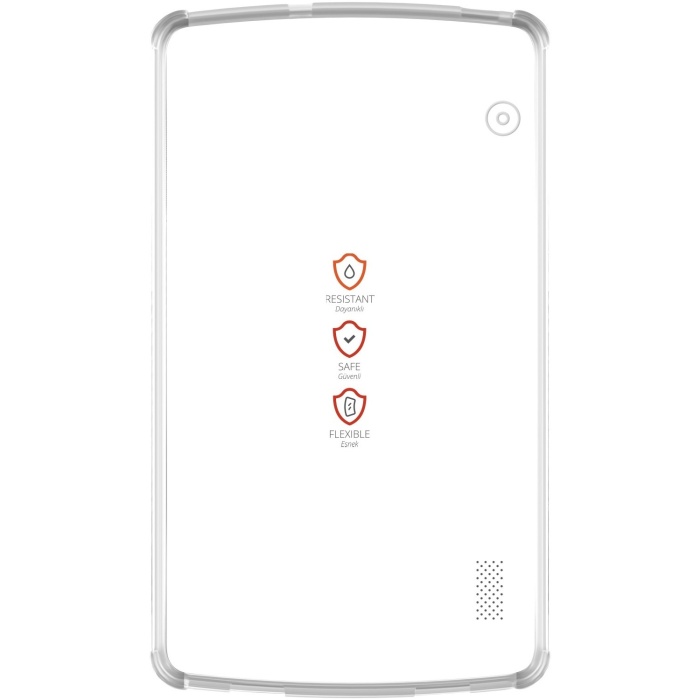 Vorcom S7 Tablet Uyumlu Şeffaf Koruma Kılıf