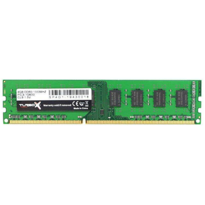 Turbox 4GB DDR3 1600 Mhz Masaüstü Ram CL11