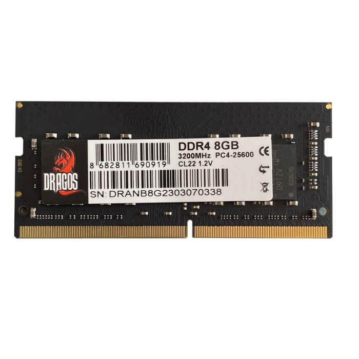Dragos EdgeHorizon M 8GB DDR4 3200MHz CL22 Laptop Notebook Ram